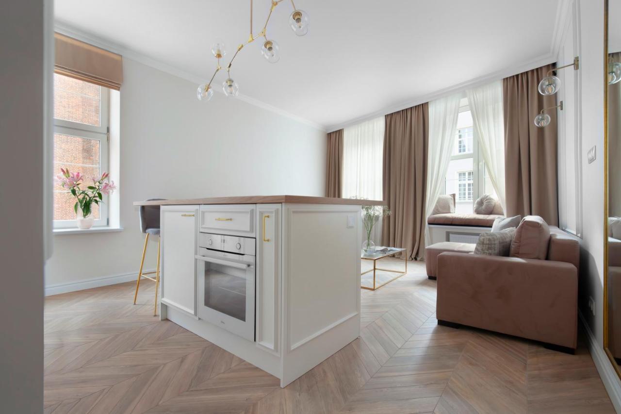 Elite Apartments Piwna Prestige Danzica Esterno foto